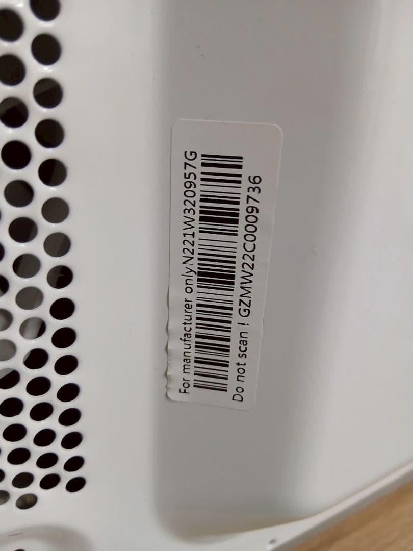 MAXZENフラットタイプ電子レンジ JM18GZ01 18L 2022年製