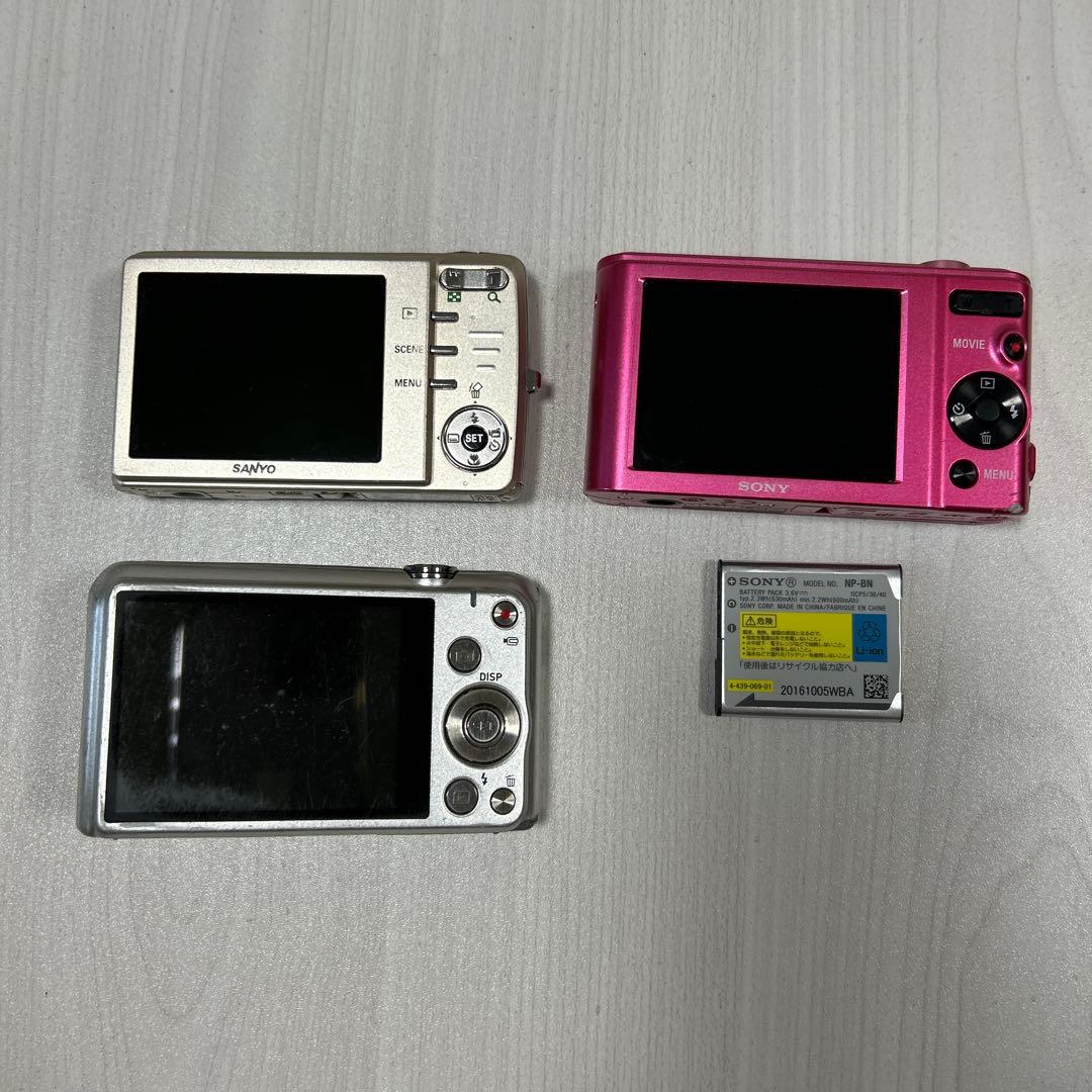 コンパクトデジタルカメラ 3台セット
