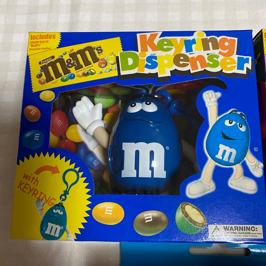 m&m's キーリングディスペンサー　5色セット　5つセット