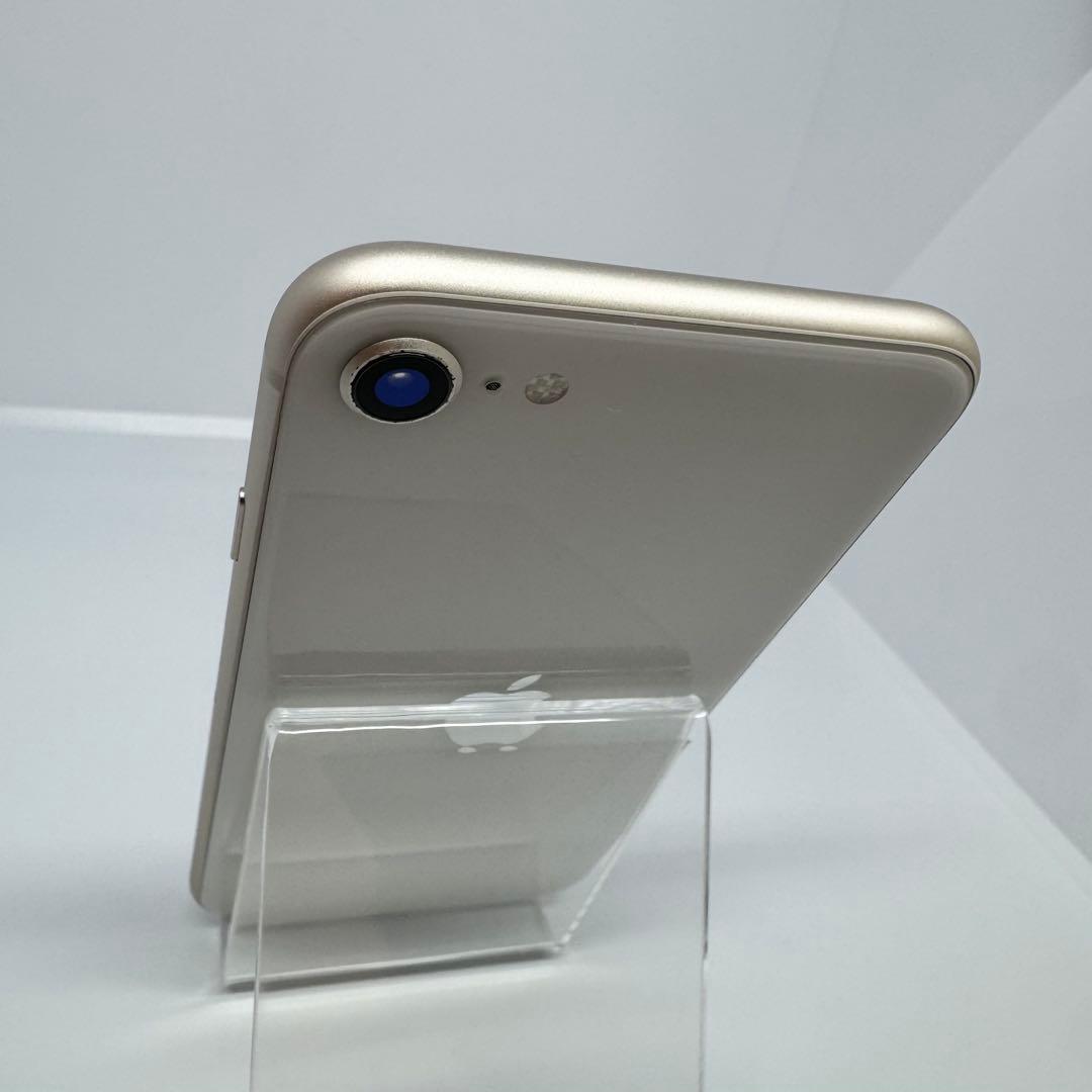【美品】iPhone SE3 128GB WHITE 大容量バッテリー 100%