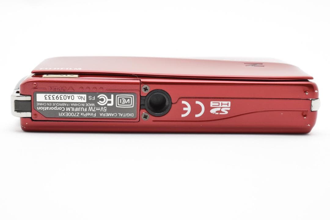 【美品】FUJIFILM FINEPIX Z700EXR　レッド　動作確認済