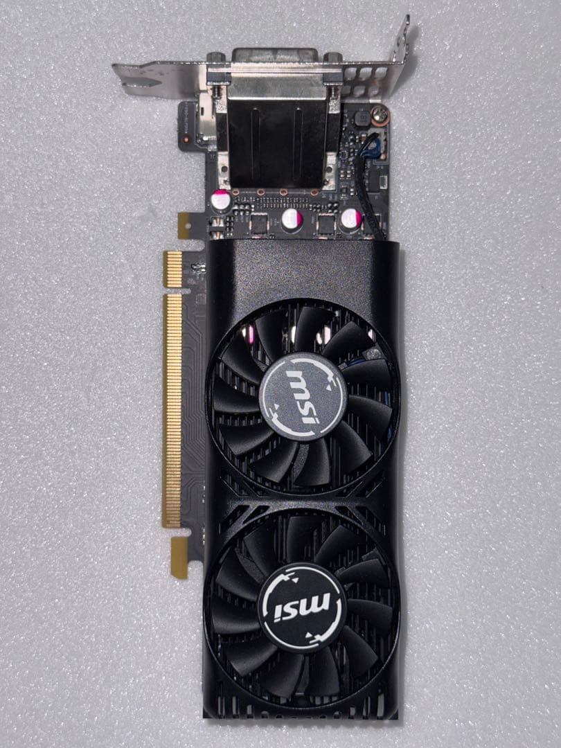 MSI 1050ti ロープロファイル グラフィックボード