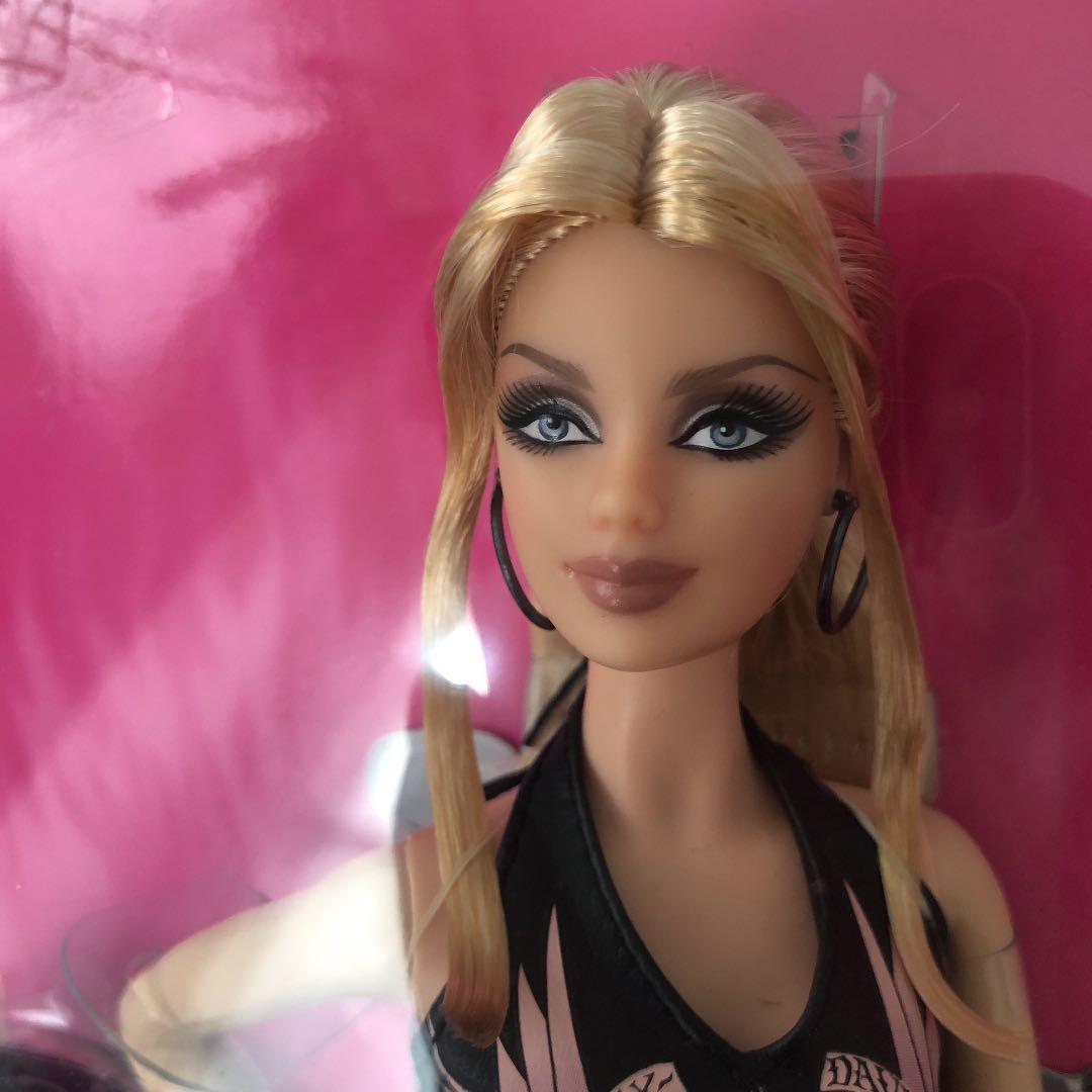 2008年バービーBarbieハーレーHARLEYタトゥー限定バイク刺青コラボ