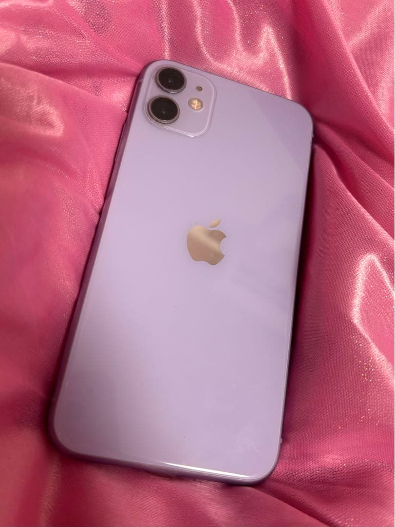 【中古品】iPhone11／パープル