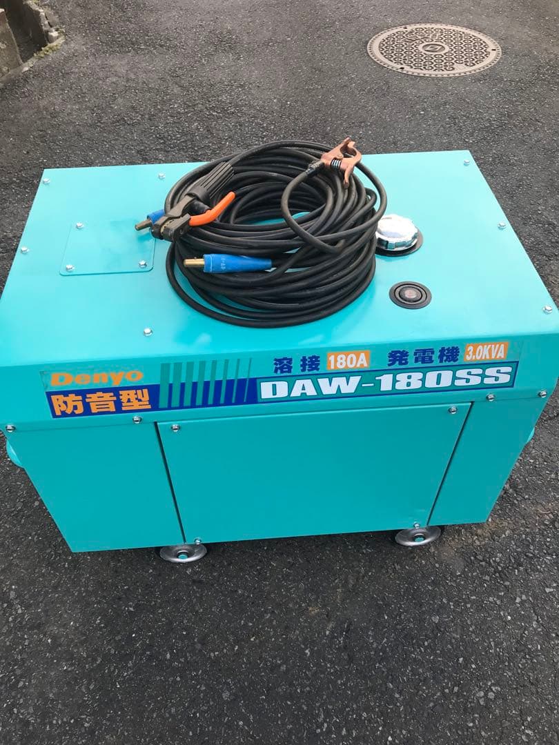 デンヨー ディーゼル発電機溶接機￼ DAW180SS