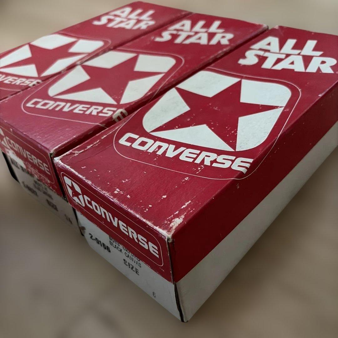 コンバースオールスター　空箱3個セット　1970年代