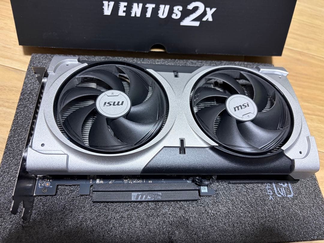 グラフィックボード・グラボ・ビデオカード MSI RTX 5060 Ti 16G VENTUS