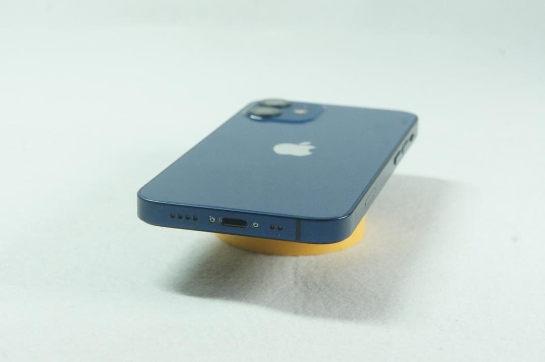 ☆美品　整備済　iPhone 12mini ブルー 128GB SIMフリー☆