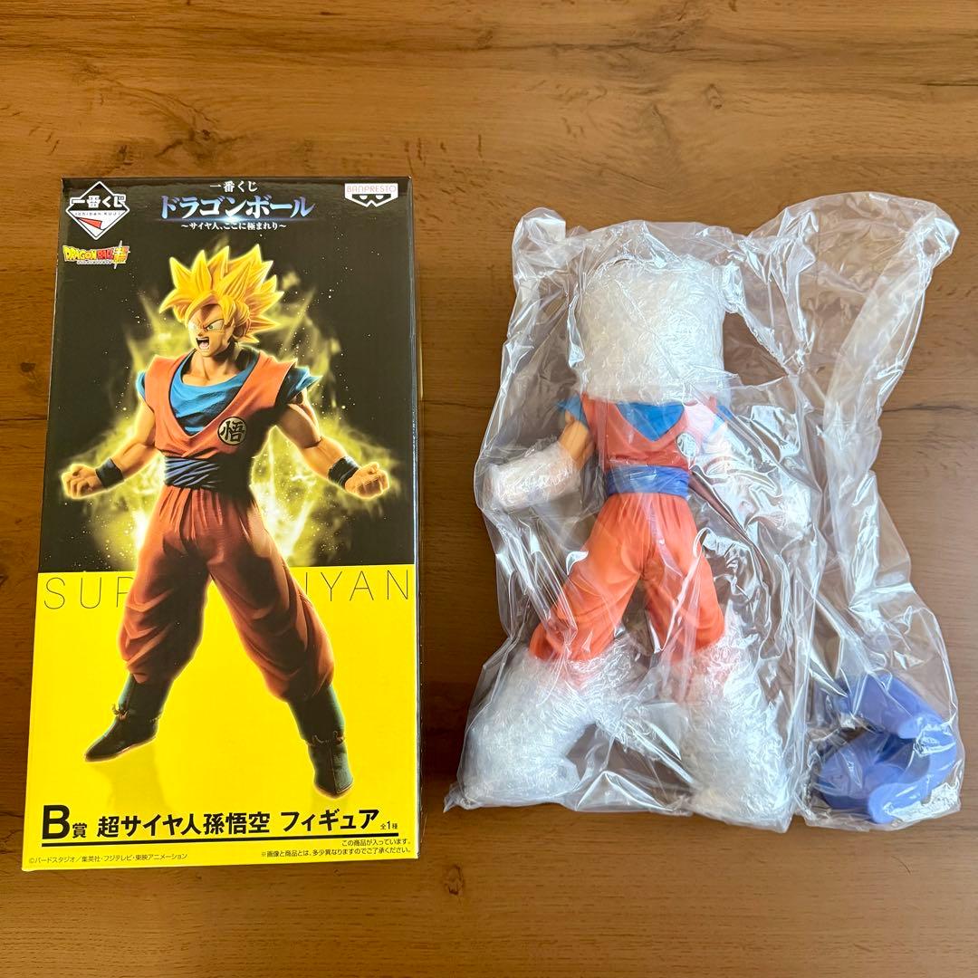 ドラゴンボール　一番くじ　サイヤ人ここに極まれり　BCD賞　孫悟空　フィギュア