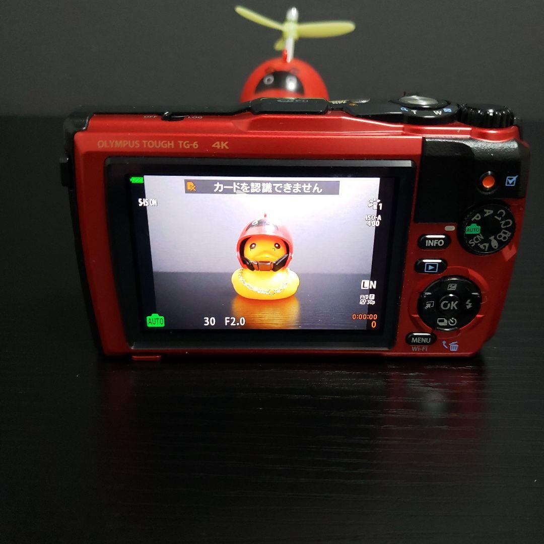 Olympus Tough TG-6 4K 防水デジタルカメラ