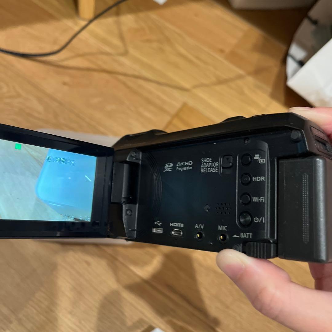 Panasonic HC-VX985M 4Kビデオカメラ Wi-Fi機能付