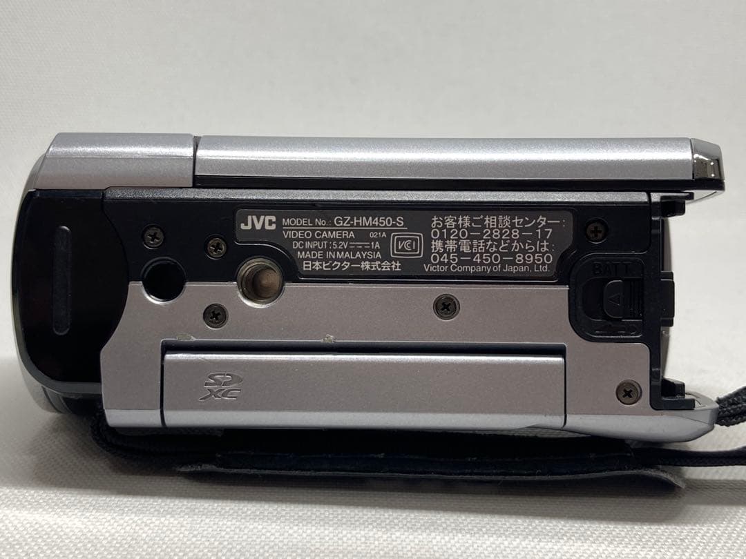 美品　JVC　Victor　Everio　GZ-HM450-S　d01d24dd