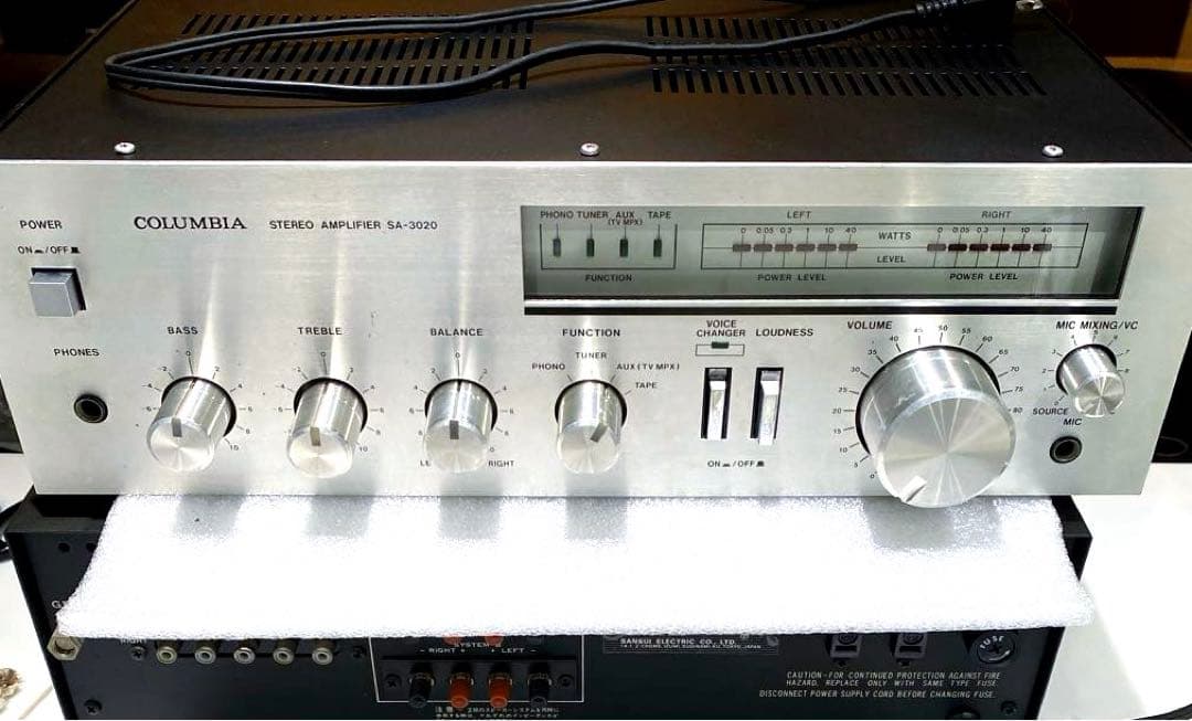 COLUMBIA プリメインアンプ SA-3020 DENON 日本コロムビア