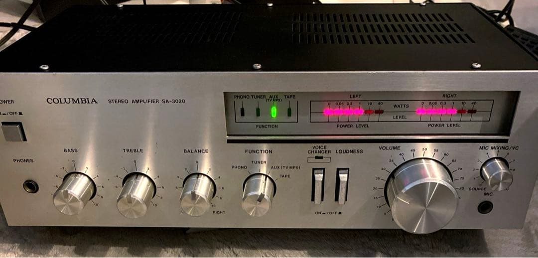 COLUMBIA プリメインアンプ SA-3020 DENON 日本コロムビア