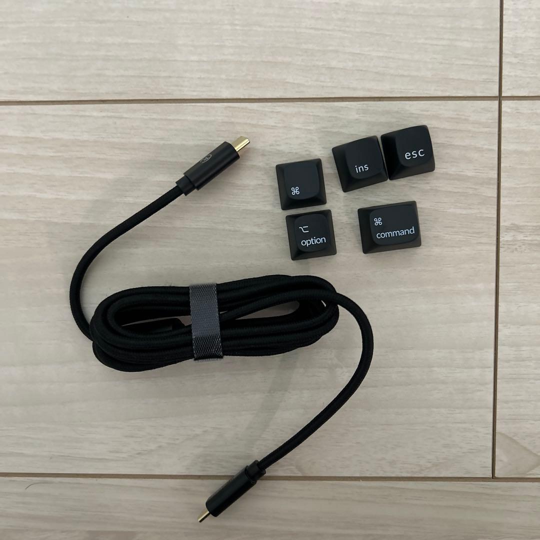 Keychron V1 QMK/VIA 日本語(JIS) 茶軸 有線キーボード
