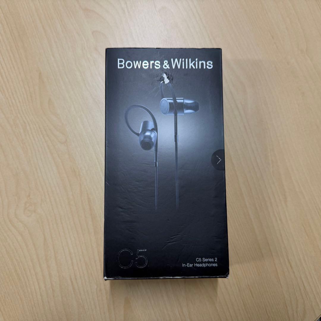 B&W カナル型インナーイヤーヘッドフォン ブラック C5S2
