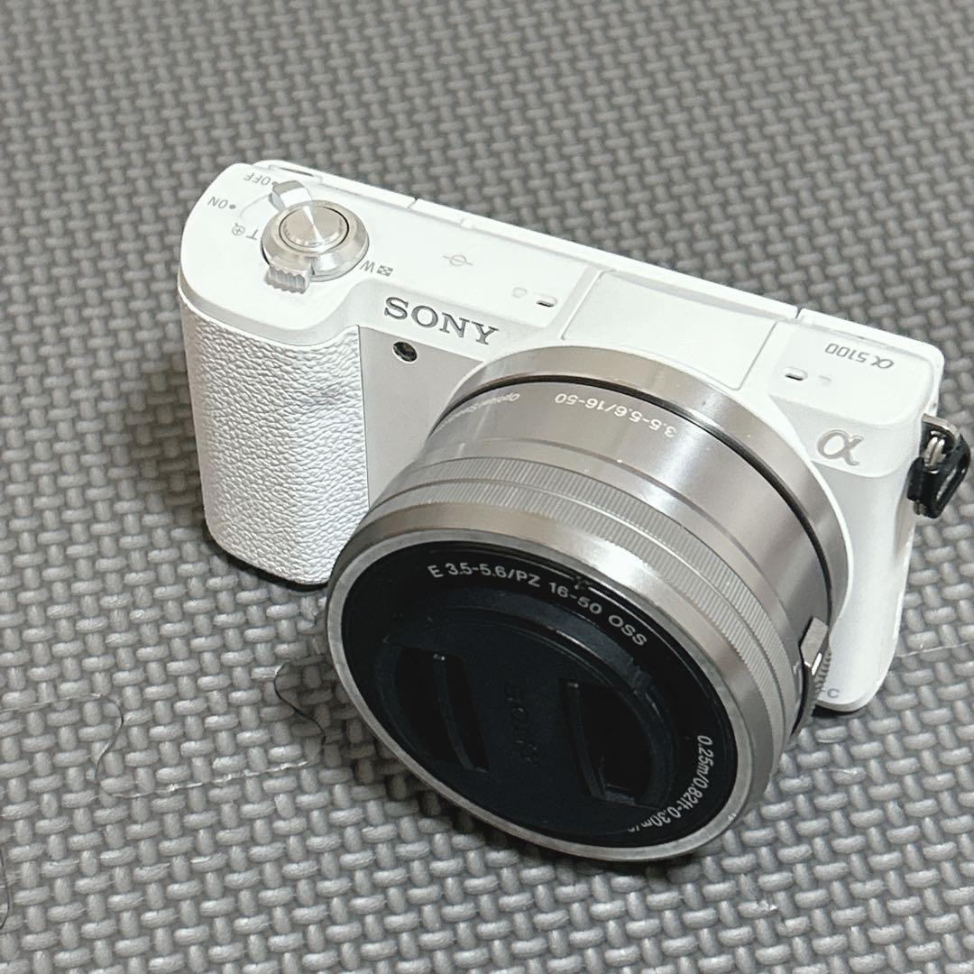 SONY α5100ミラーレス一眼　カメラパワーズームレンズ
