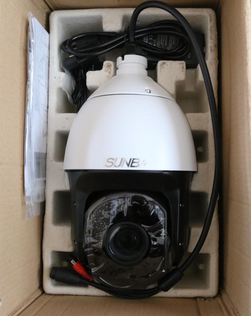 SUNBA 601-D20X PoE 屋外セキュリティ監視ドームカメラ