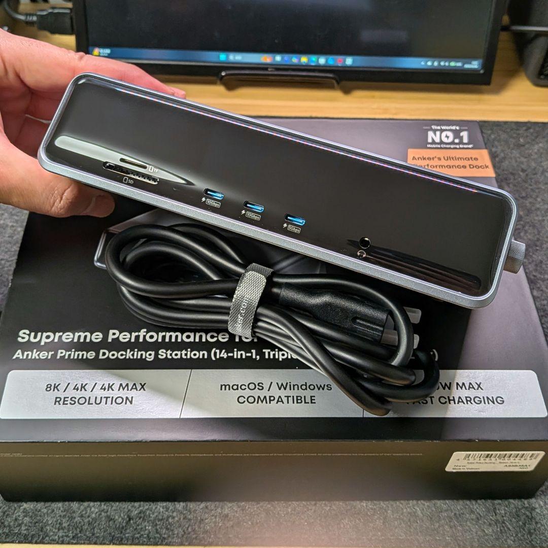 分配器・切替器 Anker Prime Docking Station