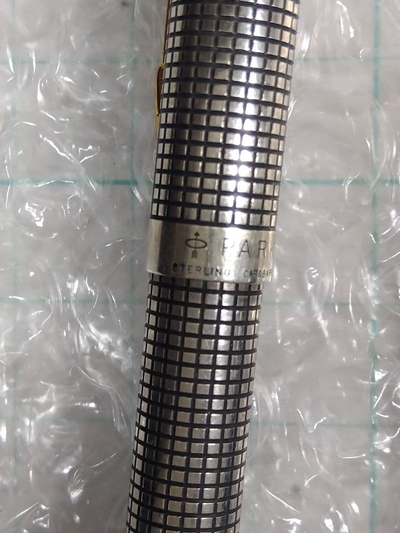 Sterling Silver ２本セット、ペン先14K 万年筆とボールペン