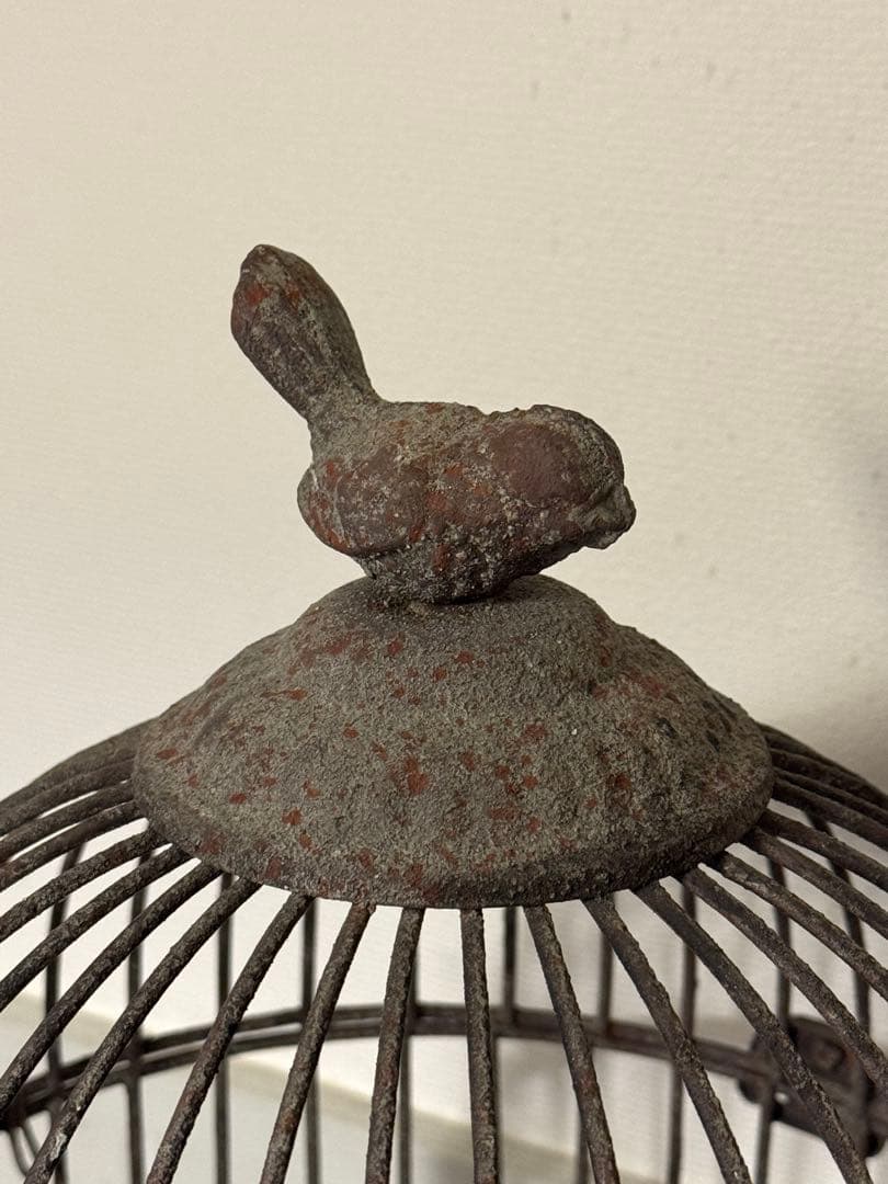 ヴィンテージ　シャビー　鳥籠　鳥カゴ　店舗什器