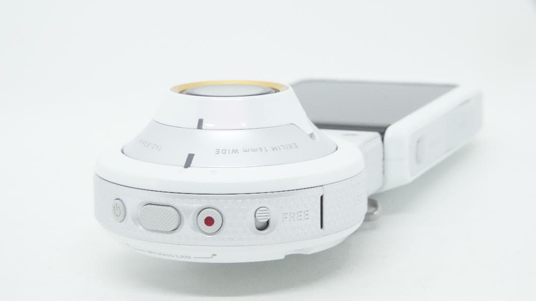 【B2144】 CASIO EX-FR100L ホワイト カシオ