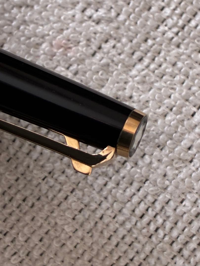 ◾️美品◾️MONT BLANC モンブラン◾️ハンマートリガー式ボールペン◾️黒/金