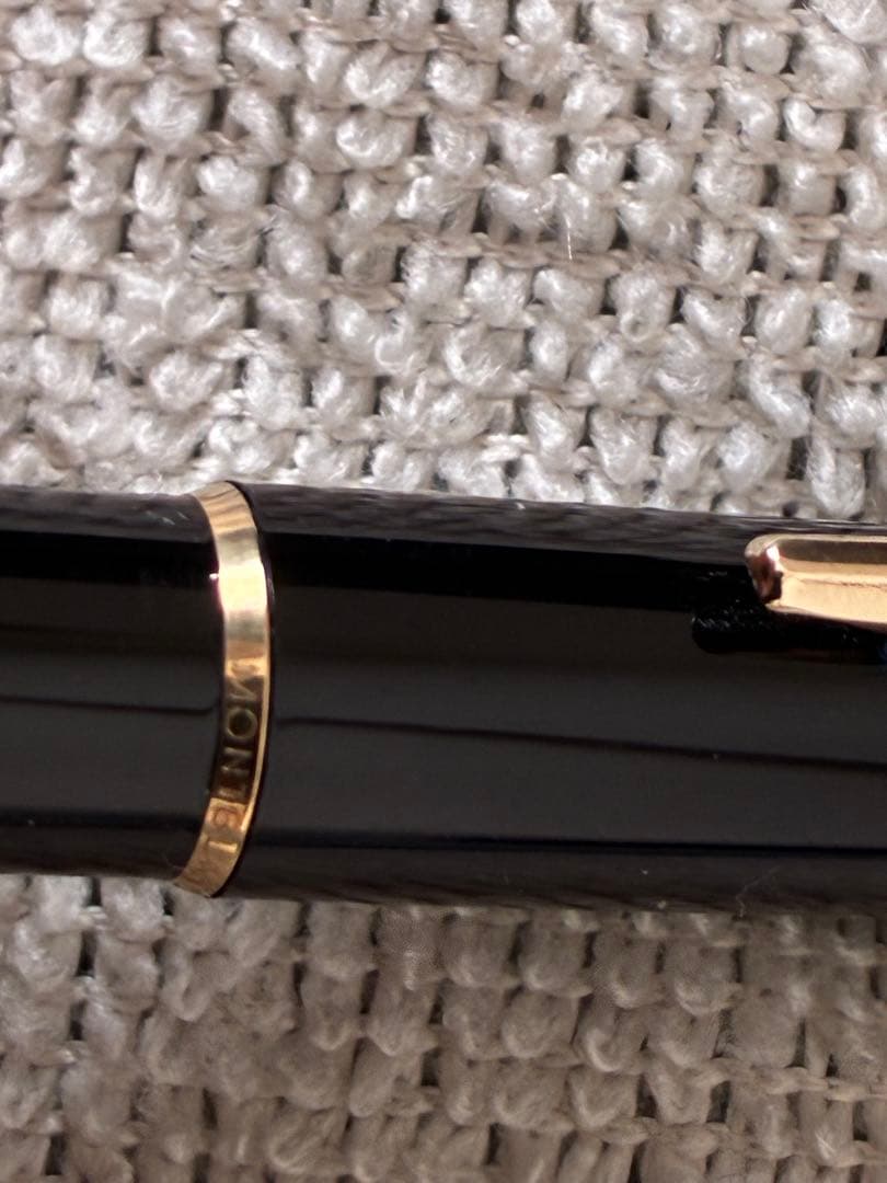 ◾️美品◾️MONT BLANC モンブラン◾️ハンマートリガー式ボールペン◾️黒/金