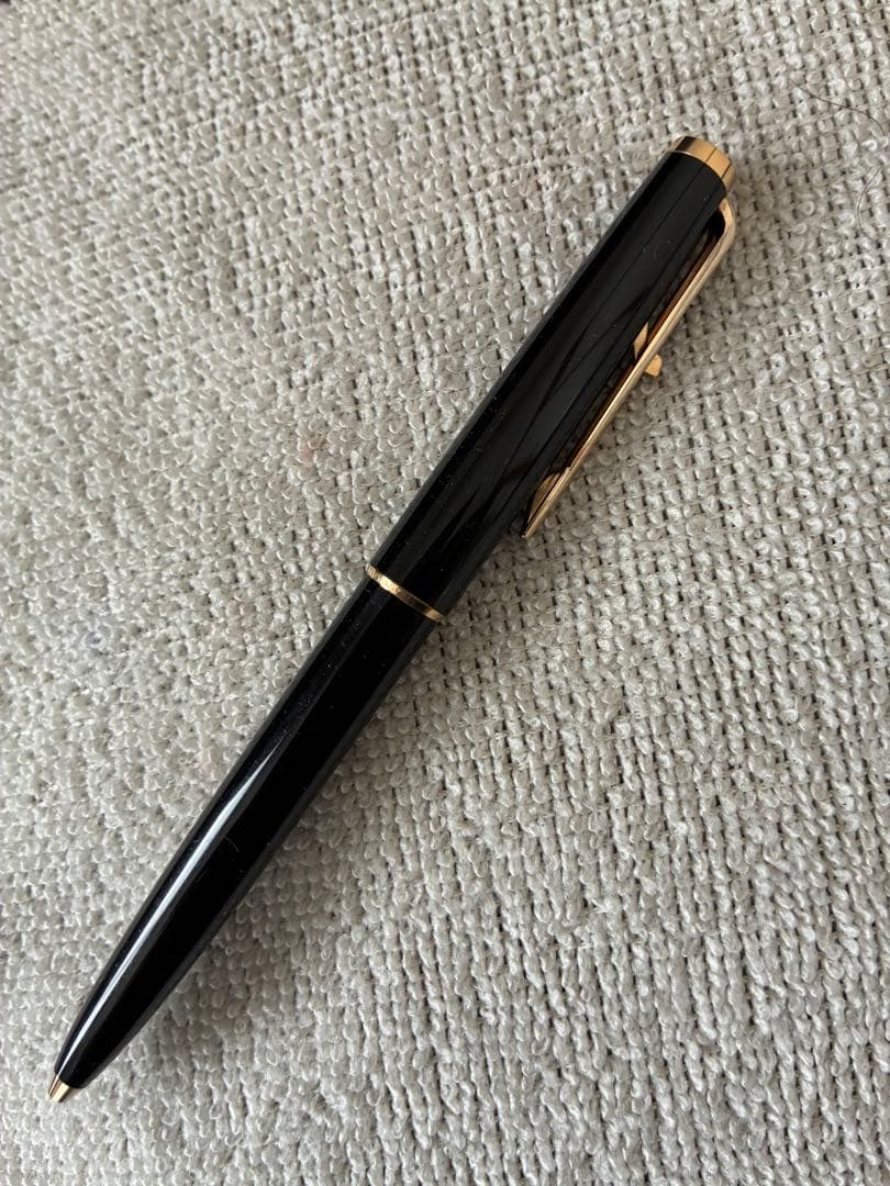 ◾️美品◾️MONT BLANC モンブラン◾️ハンマートリガー式ボールペン◾️黒/金