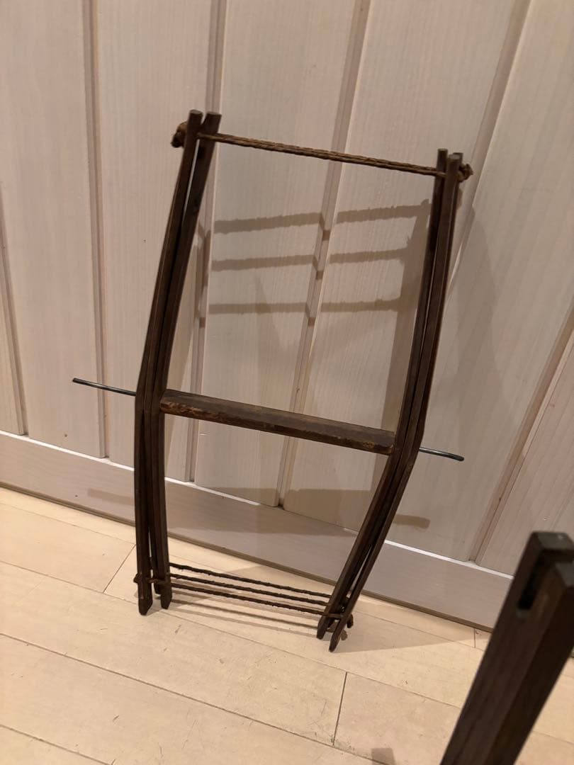 木製糸巻き機