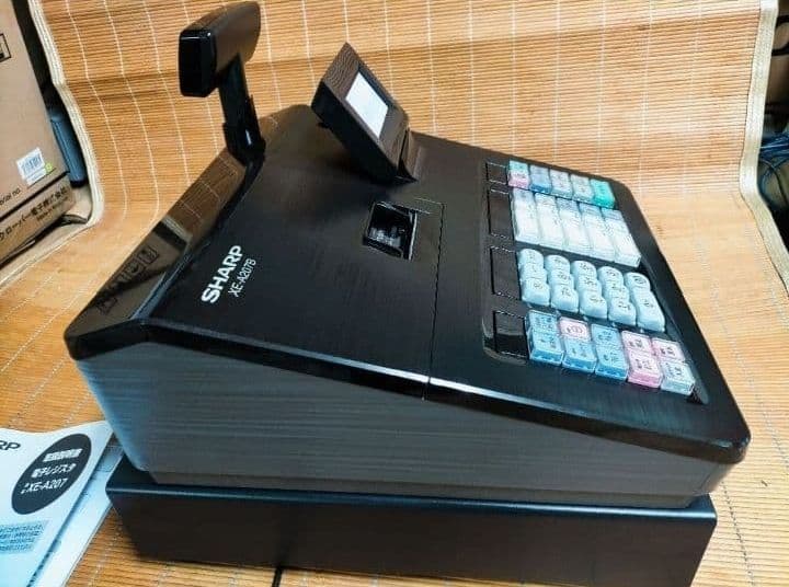 美品シャープレジスター　XE-A207　PC連携売上管理設定無料　991109