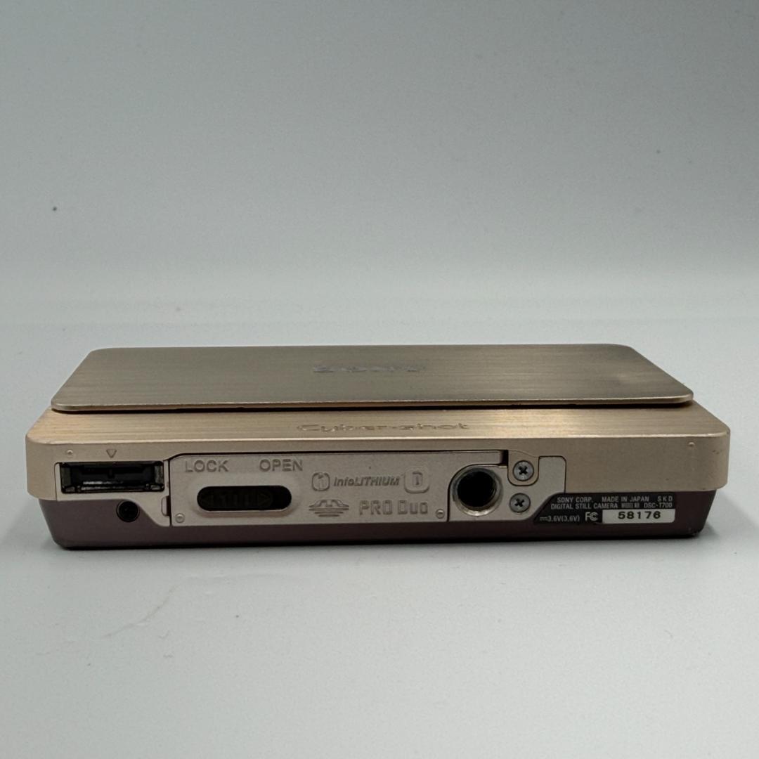 【動作品・特典無料有】SONY cyber-shot DSC-T700 GOLD