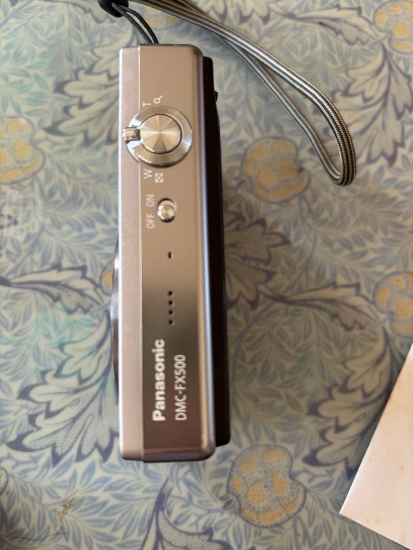 Panasonic LUMIX FX500 シルバー デジカメ　ケース付