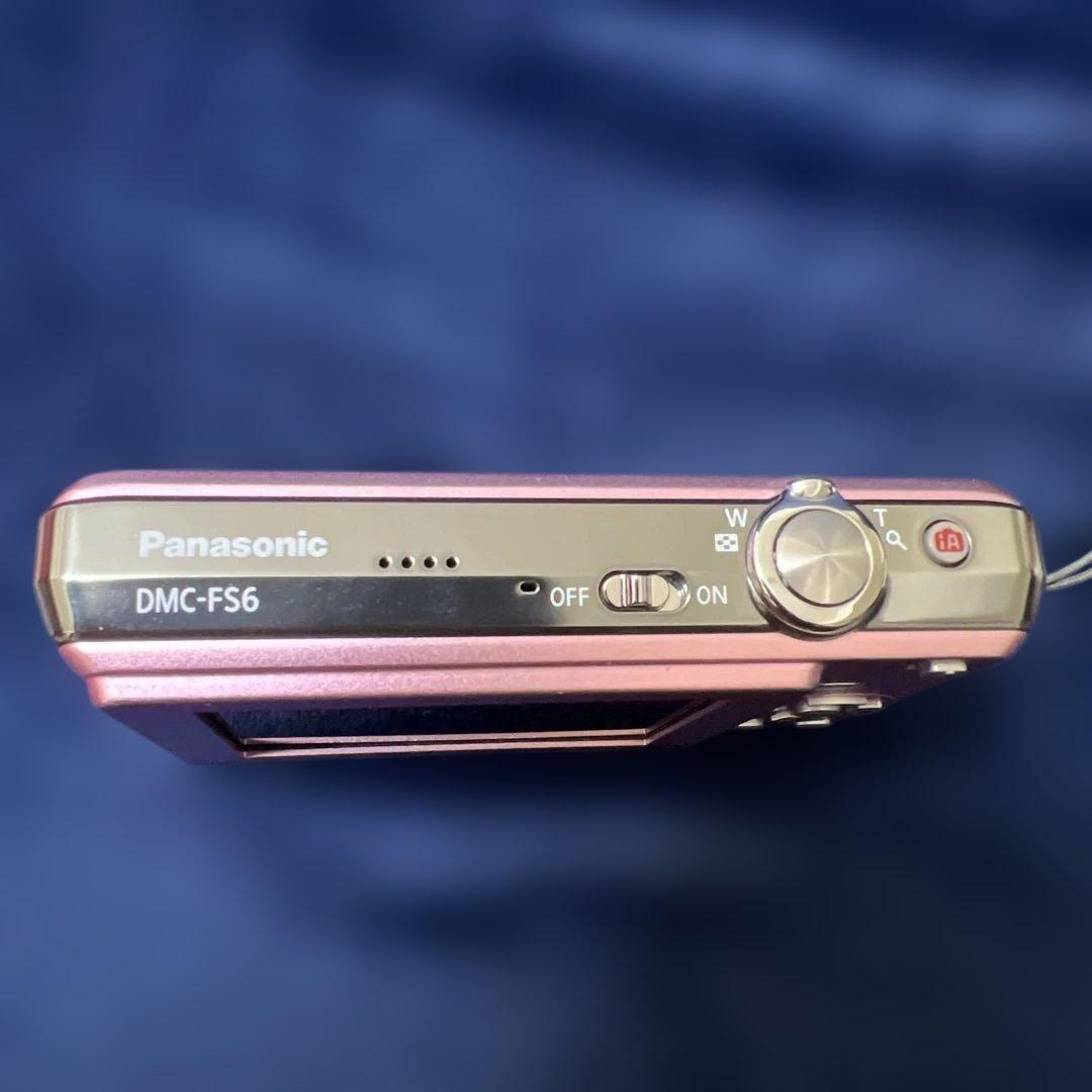 【ジャンク】Panasonic DMC-FS6 ピンク