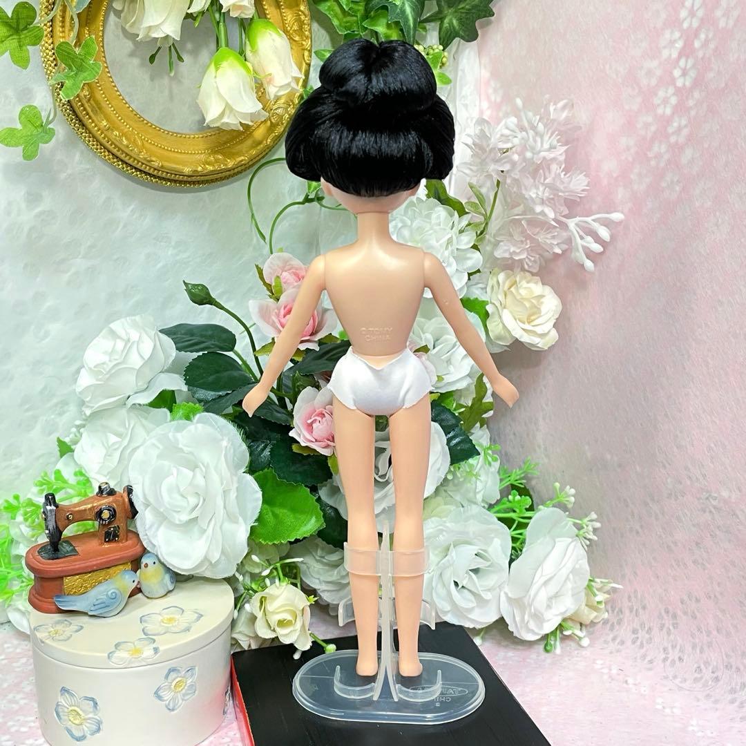 リカちゃん　日本髪風　本体のみ　☆リユース　ハンドメイド　♡お着物に♡