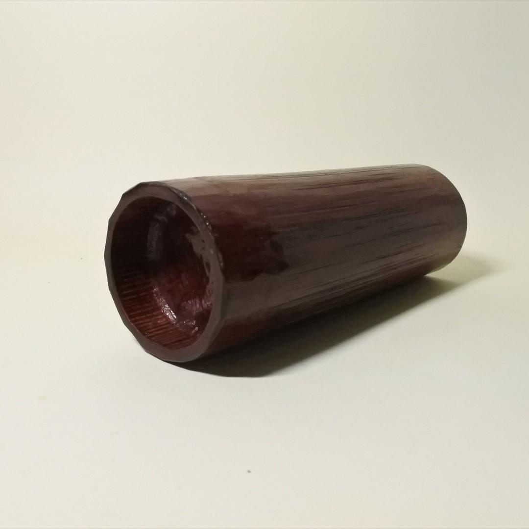明治時代　竹製　桂川　籠　花生　花入　掛花生　骨董品　アンティーク