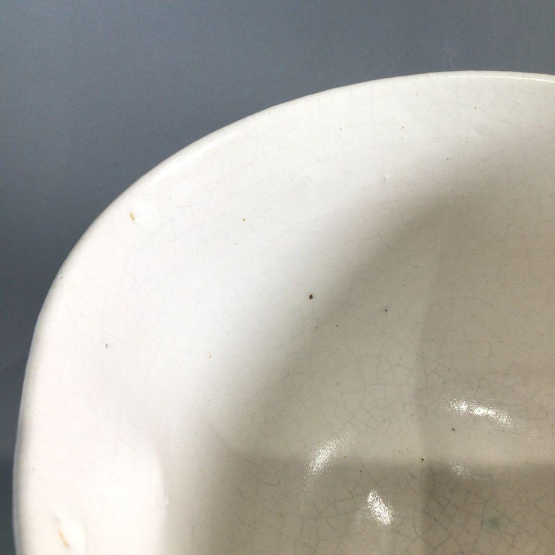 Ｐ５８２　茶碗　『赤膚焼』『赤膚山　古瀬尭三造』　抹茶碗　共箱　茶道具