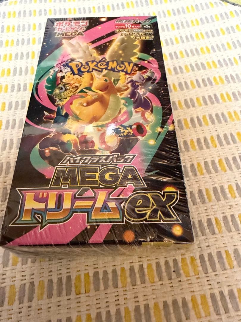 ポケモンカード　メガドリームex 1BOX シュリンク付