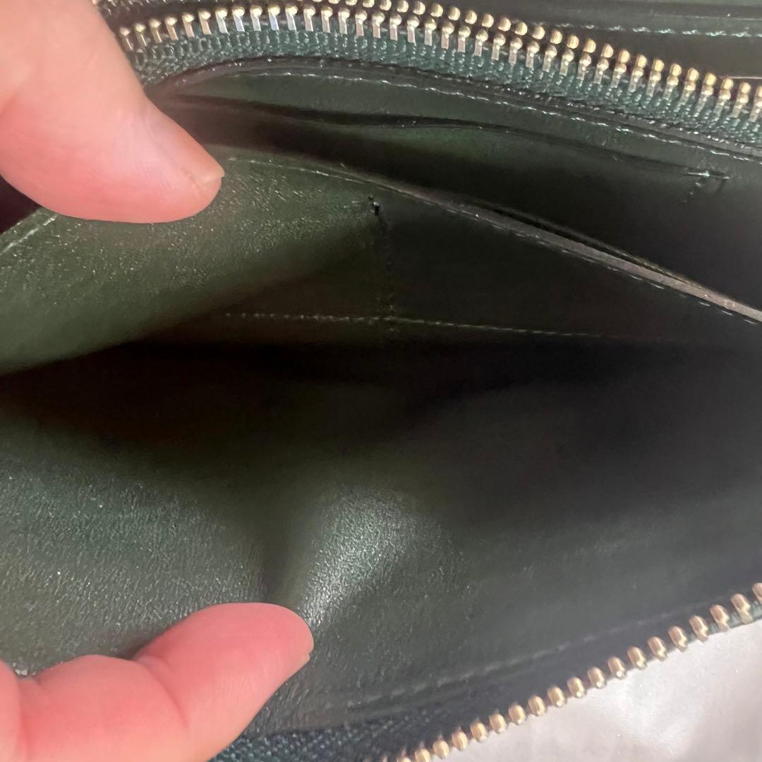 本馬革 ラウンドジップ 長財布 新品未使用