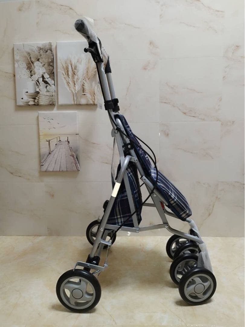 AWRB チェック柄NB シルバーカート　島製作所