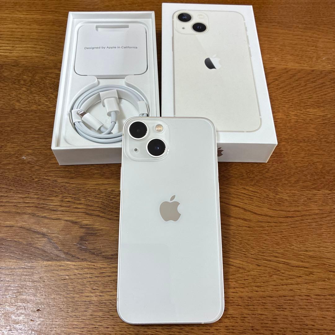 Apple iPhone 13 mini 128GB 本体 充電ケーブル付き