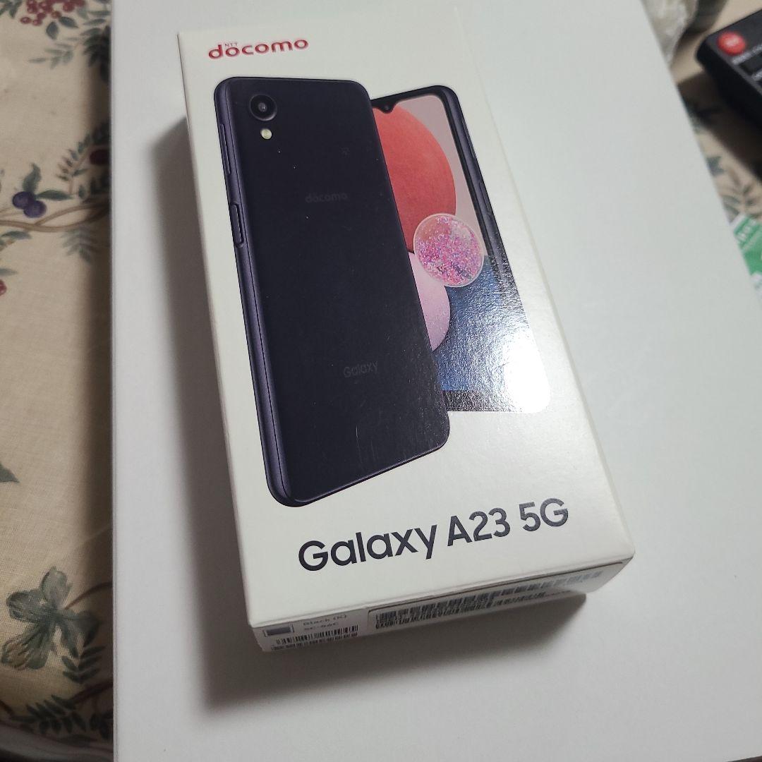 Samsung Galaxy A23 5G 本体 ブラック