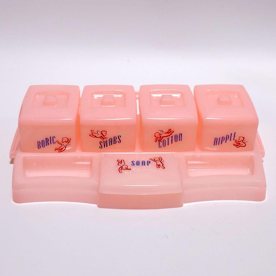 美品✨ ビンテージ ベビー ナーサリーセット ピンク