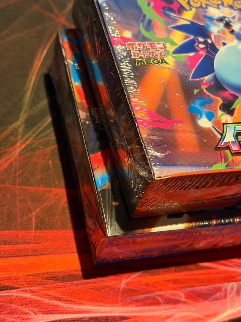 ポケモンカードゲーム インフェルノＸ メガブレイブ 未開封box シュリンク付き