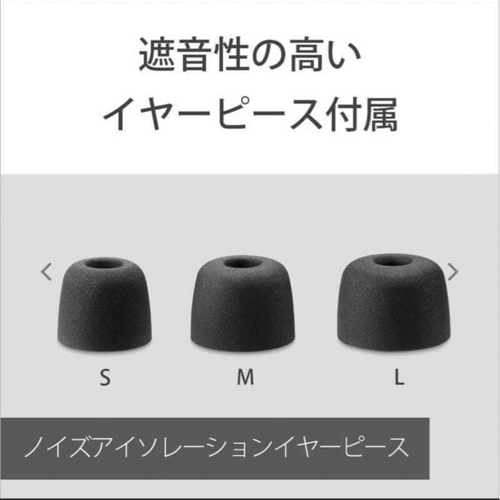 新品未使用SONY フルワイヤレスイヤホン ブラック WF-1000XM4 BM