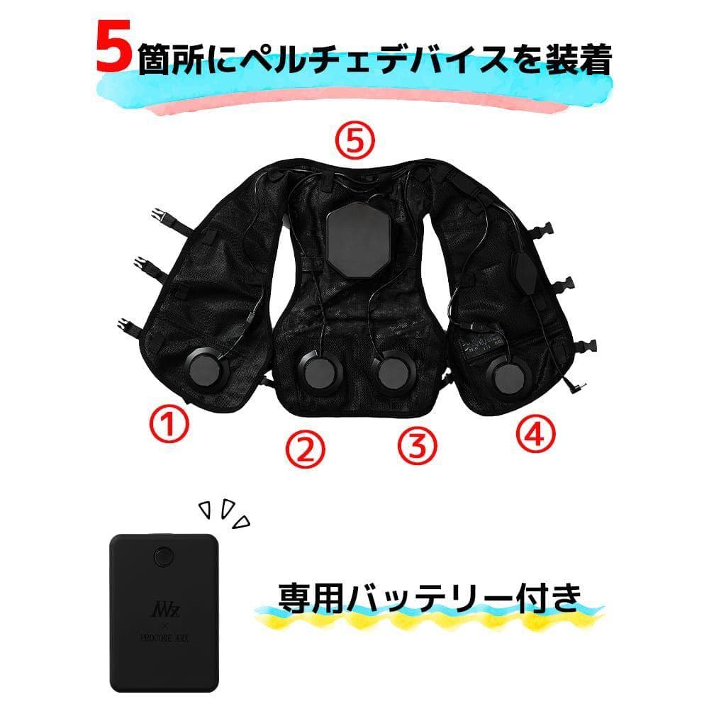 ウィンドコア アイス×ヒーター ペルチェベストPro2 スペシャルエディション