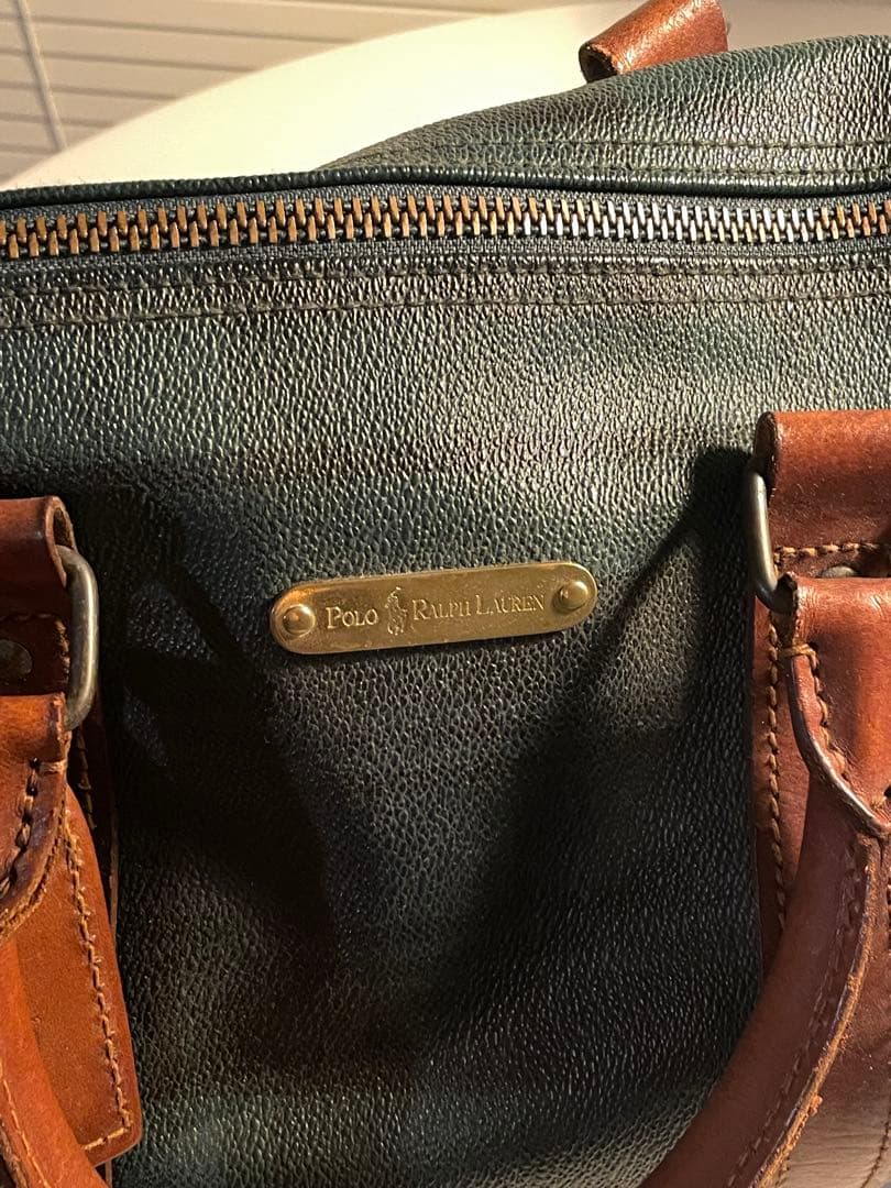 Polo Ralph Lauren ボストンバッグ ダークグリーン
