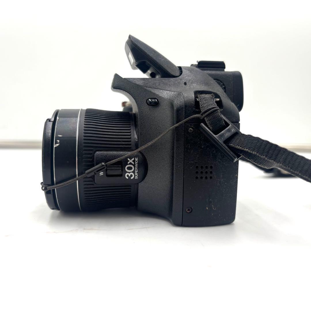 FUJIFILM デジタルカメラ 30倍ズーム ブラック コンデジ フジフィルム
