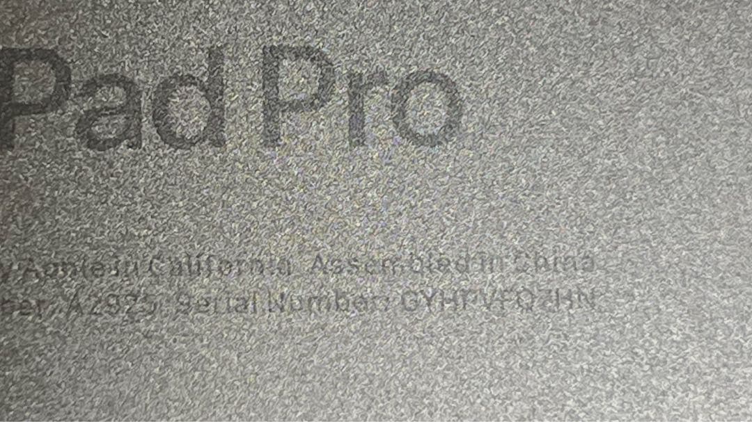 iPad Pro13インチM4 256GB Wifiモデル AppleCare+