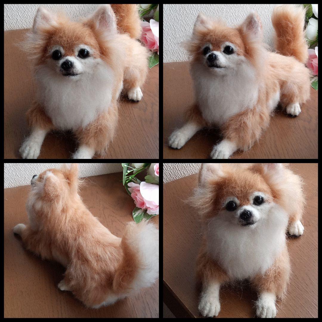 愛犬の羊毛フェルトオーダー制作・わんちゃん